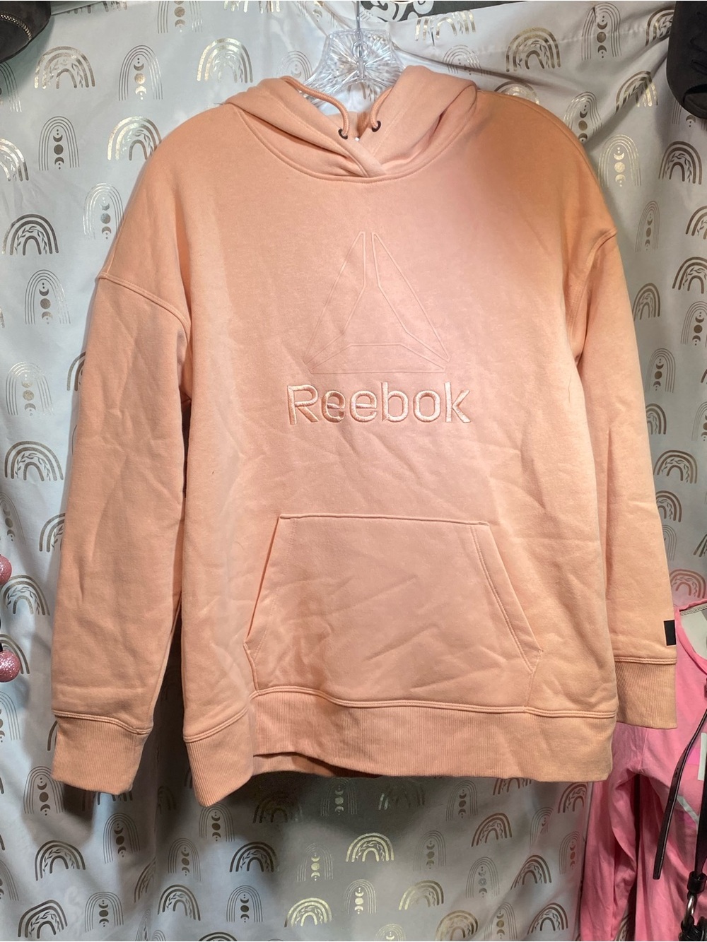 Reebok Women's Peach Pullover Hoodie